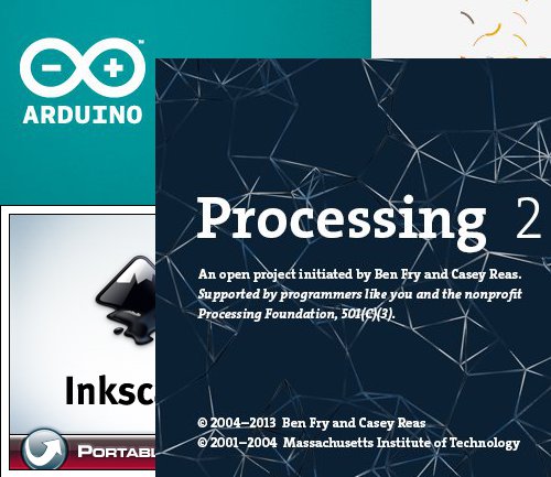 Arduino, Processing, and Inkscape